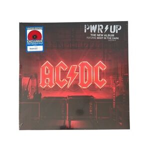 AC/DC Power Up PWR/UP Vinyl LP Red Opaque Limited Edition Walmart Exclusive NEW